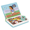 Janod - Magnetic Book - Sports