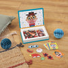 Janod - Magnetic Book - Crazy Faces - 70pcs