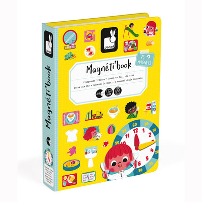 Janod - Magnetic Book - Learn Time