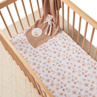Snuggle Hunny Kids - Fitted Cot Sheet - Paradise