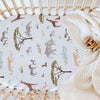 Snuggle Hunny Kids - Bassinet Sheet / Change Pad Cover - Safari