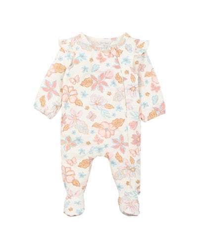 Bebe - STARLETTE PRINT LS ZIP ONESIE