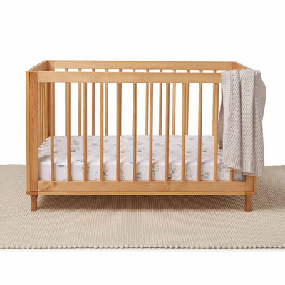 Snuggle Hunny Kids - Organic Fitted Cot Sheet - Arctic