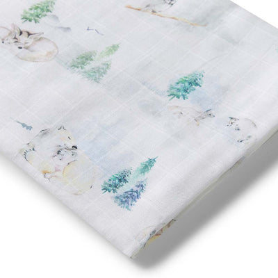 Snuggle Hunny Kids - Organic Muslin Wrap - Arctic