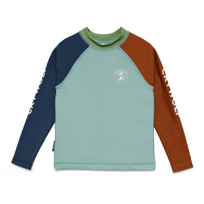 Cry Wolf - RASH VEST Ocean Colour Block