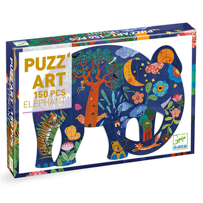 Djeco - Elephant Puzzle - 150pcs