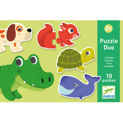 Djeco - Duo Animals 20 puzzle