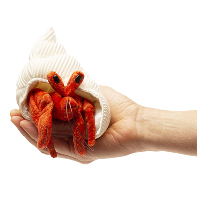 Folkmanis - Mini Hermit Crab Finger Puppet