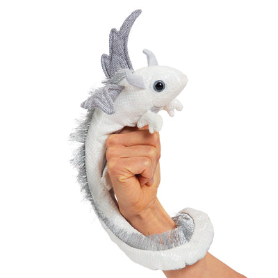 Folkmanis - Pearl Wrist Dragon Puppet