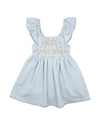 Fox & Finch - Palm Cove Denim Embroidered Dress 3-7yrs