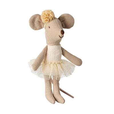 Maileg - Ballerina Mouse Little Sister - Off White