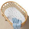 Snuggle Hunny Kids - Organic Bassinet Sheet / Change Pad Cover - Penguin