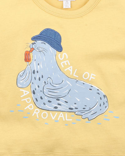 Fox & Finch - Puffin Seal of Approval Tee 3-5yrs