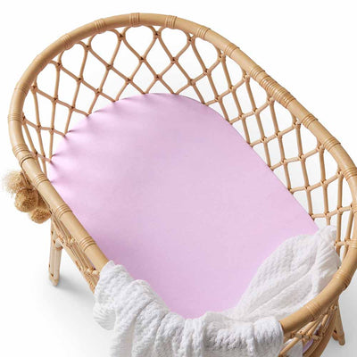 Snuggle Hunny Kids - Bassinet Sheet/Change Pad Cover Cover - Lilac