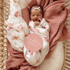 Snuggle Hunny Kids - Diamond Knit Organic Baby Blanket - Rosa