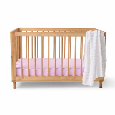 Snuggle Hunny Kids - Fitted Cot Sheet - Lilac