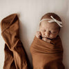 Snuggle Hunny Kids - Baby Jersey Wrap & Beanie Set - Bronze