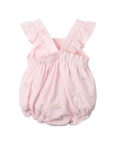 Bebe - Florence Embroidered Frill Romper