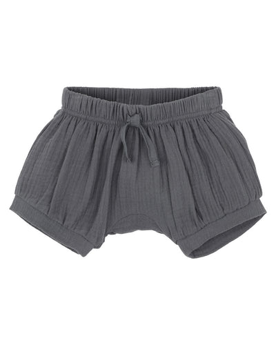 Bebe - Crinkle Shorts - Slate Grey