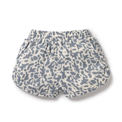 Wilson & Frenchy - Blue Coral Organic Crinkle Short