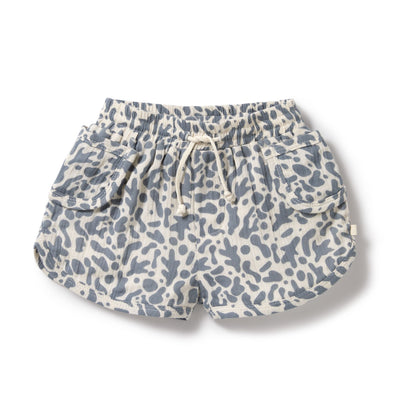 Wilson & Frenchy - Blue Coral Organic Crinkle Short