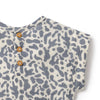 Wilson & Frenchy - Blue Coral Organic Crinkle Tee