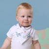 Snuggle Hunny Kids - Organic Dribble Bib - Ocean