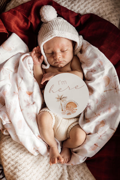 Snuggle Hunny Kids - Organic Muslin Wrap - Paradise