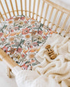 Snuggle Hunny Kids - Bassinet Sheet / Change Pad Cover - Australiana